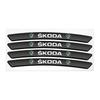 AAABO1 Car Wheel Hub Edge Sticker Emblem Decoration For Skoda Octavia Fabia Rapid Superb Kodiaq Scala Karoq Citigo Kamiq Accessories