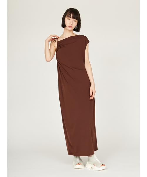 Asymmetrical Cut Dress 13WCO252022BRW0
