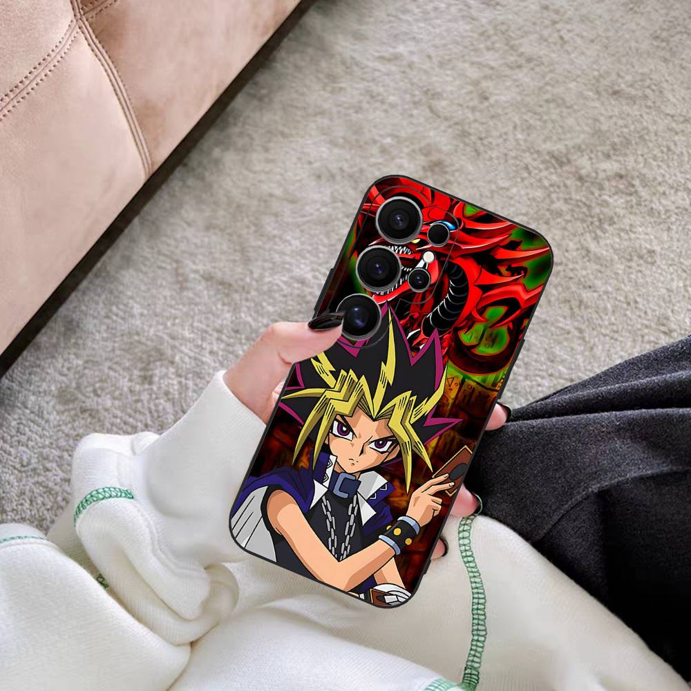 Classic Anime Yu Gi Oh Phone Case For Samsung S 24 Fe 25 Ultra Plus 20 Lite 21 30 22 23 24 22 Ultra 5G Fundas