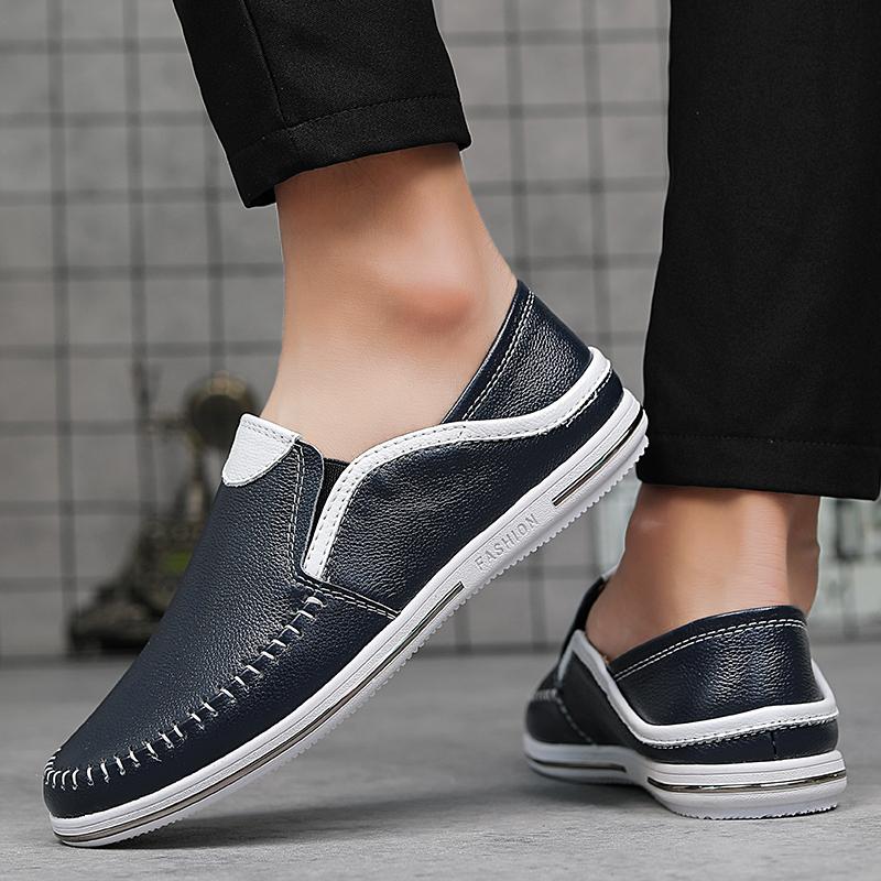 Nová korejská verze Trendu Ležérní Pánské Boty Jarní Prodyšné Board Boty Outdoorová móda Muži Byty