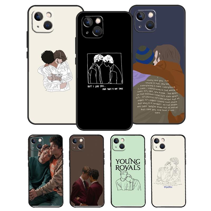 Young Royals Simon and Wilhelm Case For Oppo A77 A17 A57 A40 A78 A54 A74 A94 A76 A16 A96 A18 A60 A80 A38 A58 A98 A15 A5 Pro