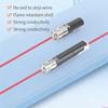 10Pcs Quick Connect Terminals Block No Soldering Single Wire Plug-in Connector with Locking Buckle For Easy Installation