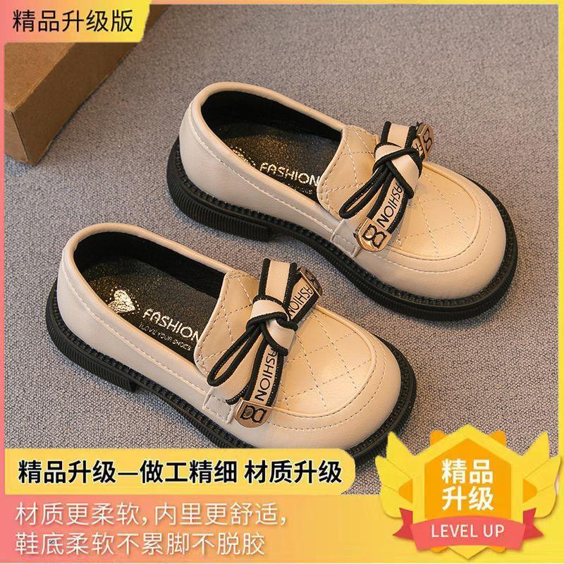 Girls Small Leather Shoes 2025 Spring and Autumn New Girls Children Princess Style Single Shoes Baby Shoes Soft Sole Mary Jane Versatile
