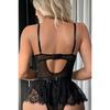 Women's Leopard Garter Set Night Dress Erotic Night Fantasy