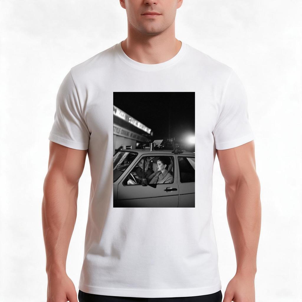 Playing In Clubs In TShirt Summer Casual Cotton Tee Oversized Streetwear Tops Vintage Graphic Print Loose Fit Short Sleeve