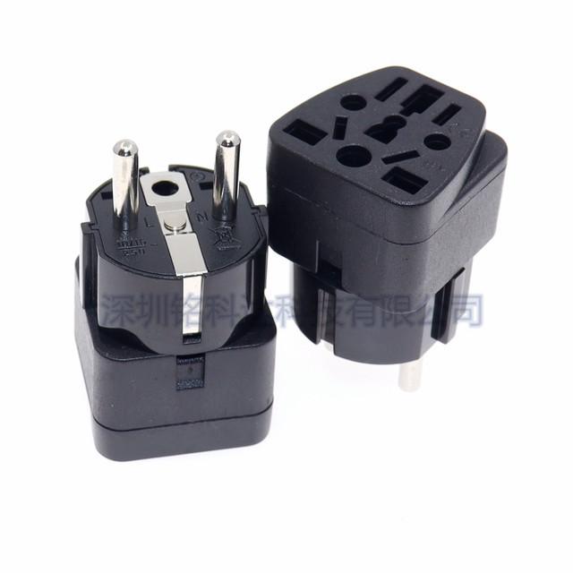 Universal Travel Adapter: Hong Kong, Korea, UK, Germany Plug Converter