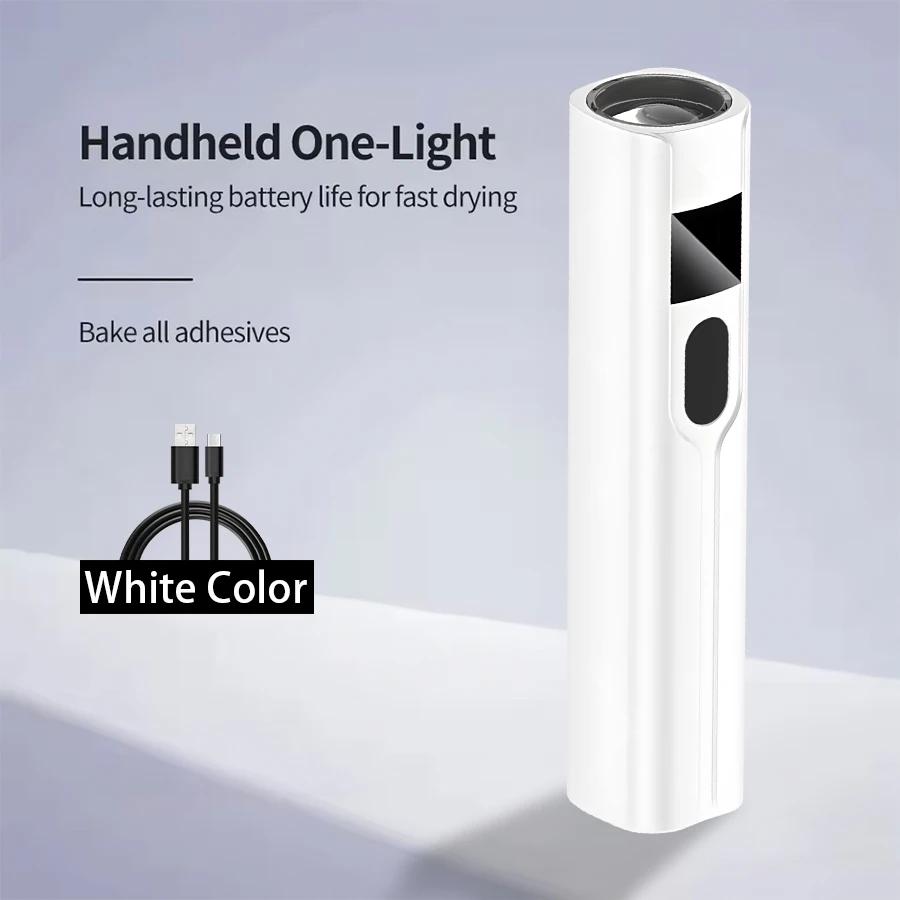 Portable Mini Led Nail Lamp Rechargeable Mini UV Led Lamp for Nails Gel Dry,Cordless Resin Curing UV Light Mini Nails Dryer