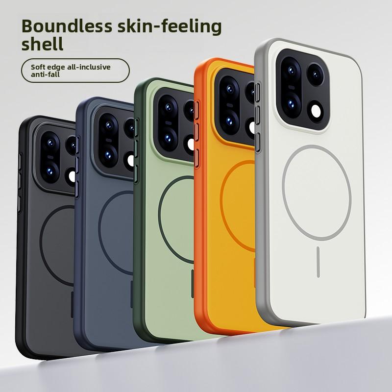 Θήκη Κινητού Για OnePlus 15 Σκληρή Σιλικόνη Skin Μαγνητική Ασύρματη Φόρτιση Προστατευτικό Πίσω Κάλυμμα Για One Plus 15 OnePlus15 Κέλυφος
