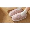 Padded Cotton Slippers for Women's Indoor Warmth, Thick-soled Fleece Shoes