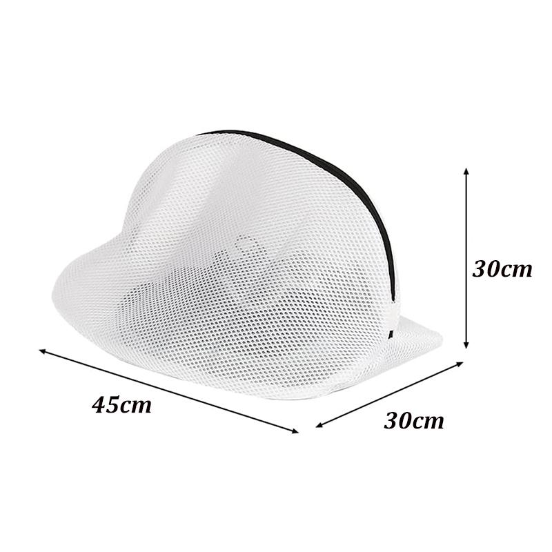 Washing Machine Mesh Laundry Bag Shoes Boot Washing Organizer Nets Bags With Zipper Thickening Protective Shoes Airing Dry Tool
