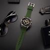 Fashion Waterproof Quartz Watches for Men Luxury Military Sport Chronograph Wristwatch with Silicone Strap