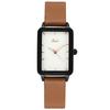 GEDI Watches for Woman Vintage Niche Elegant Waterproof Leather Watches Ladies Quartz Square Women's Wristwatches