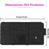Car Visor Organizer Car Accessories Pocket Holder Car Accessories Organizers Leather Hearing Bag