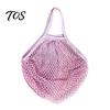 Reusable Grocery Bags for Kitchen Cotton Mesh Bag, Eco Friendly Foldable String Organic Produce Totes Lightweight Fruits Vegetables And Daily Shopping