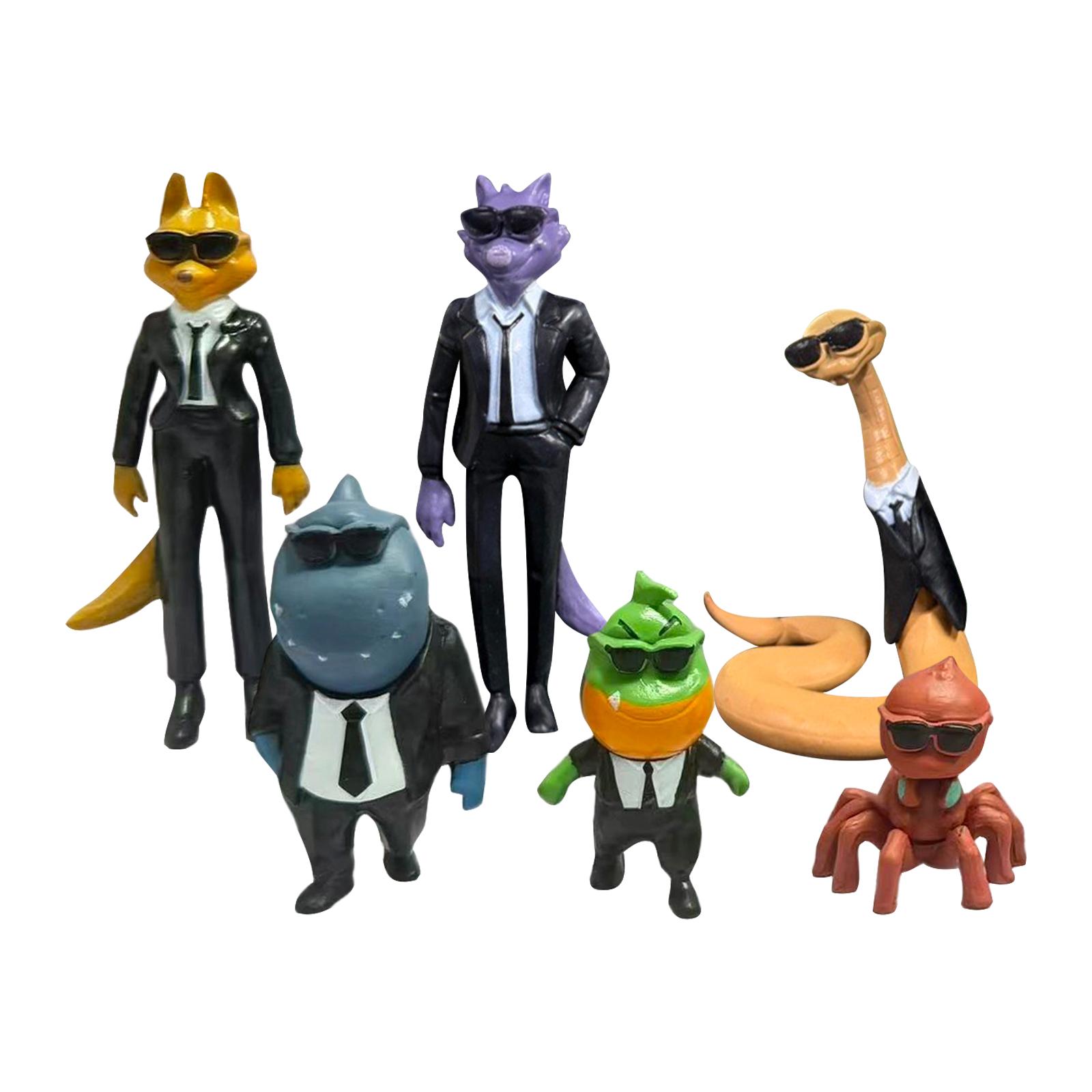 

Non-movable Doll Collection Version Scale Doll Desktop Ornaments One Size