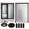 Aluminum Foil Blackout Sun Block Curtains Self Adhesive Reflective Thermal Insulation Window Cover For Living Room