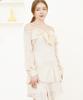 CATTLINE Heart Ring Satin Dress