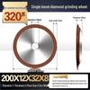 Jun Ding Ying Single Bevel Diamond Grinding Wheel