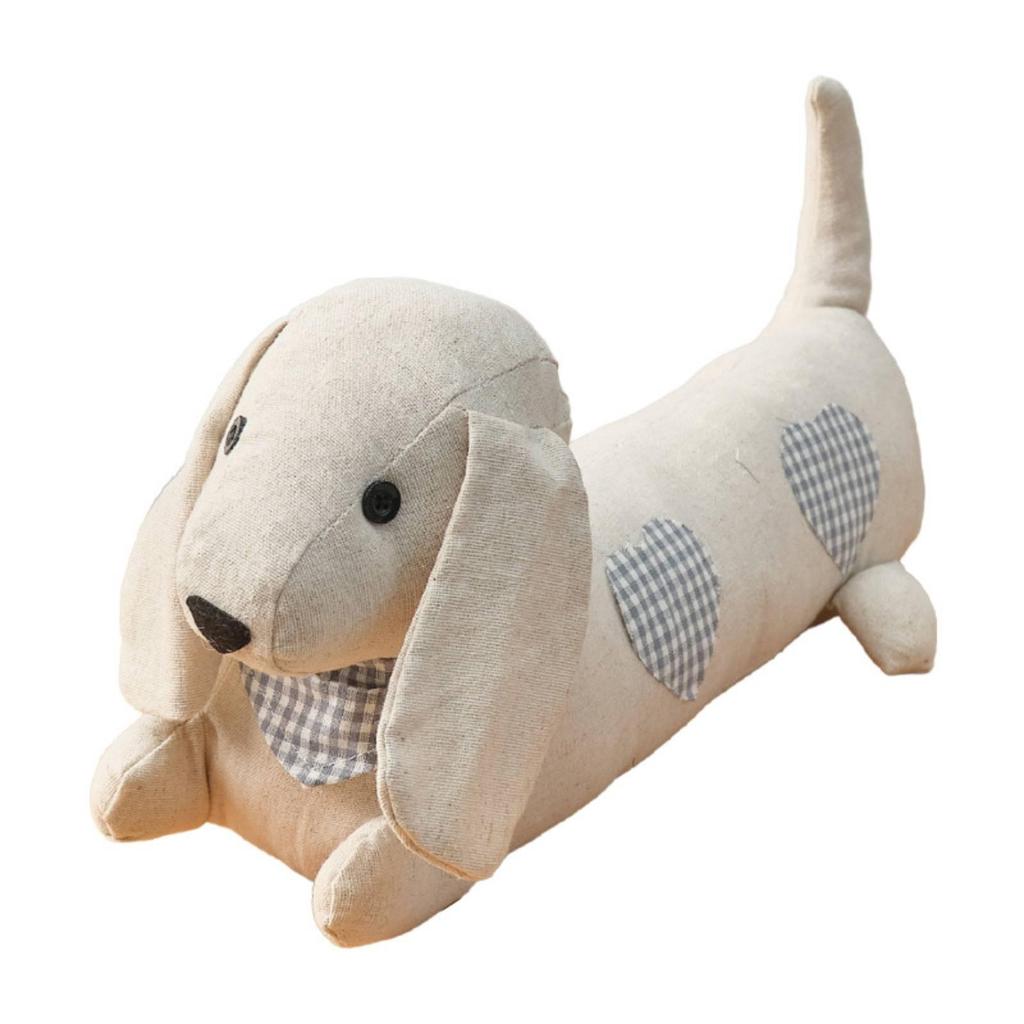 Dog Door Stopper Cute Decorative Animal Airflow for Living Room