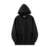Unisex Retro Japanese Earth-Tone Fleece-Lined Heavyweight Hoodie