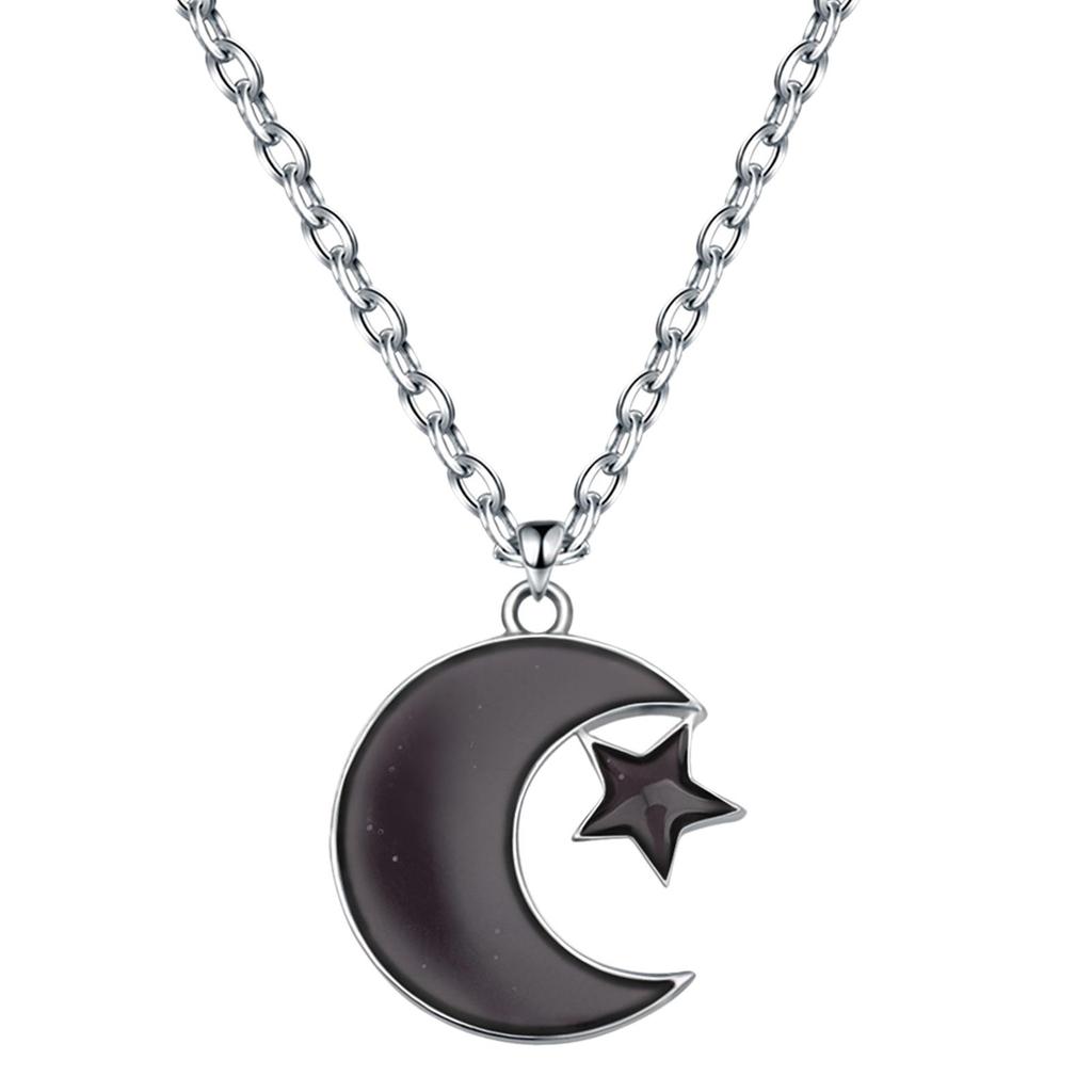Mood Necklace Temperature Sensing Unique Jewelry Gifts Color Changing Pendant for Girls