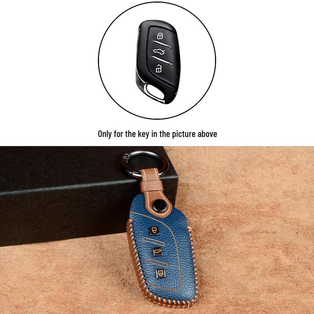 MG6, Roewe 5, MG 5, Scorpio, MG 3, ZS, HS Premium Leather Key Case - Unisex Key Shell