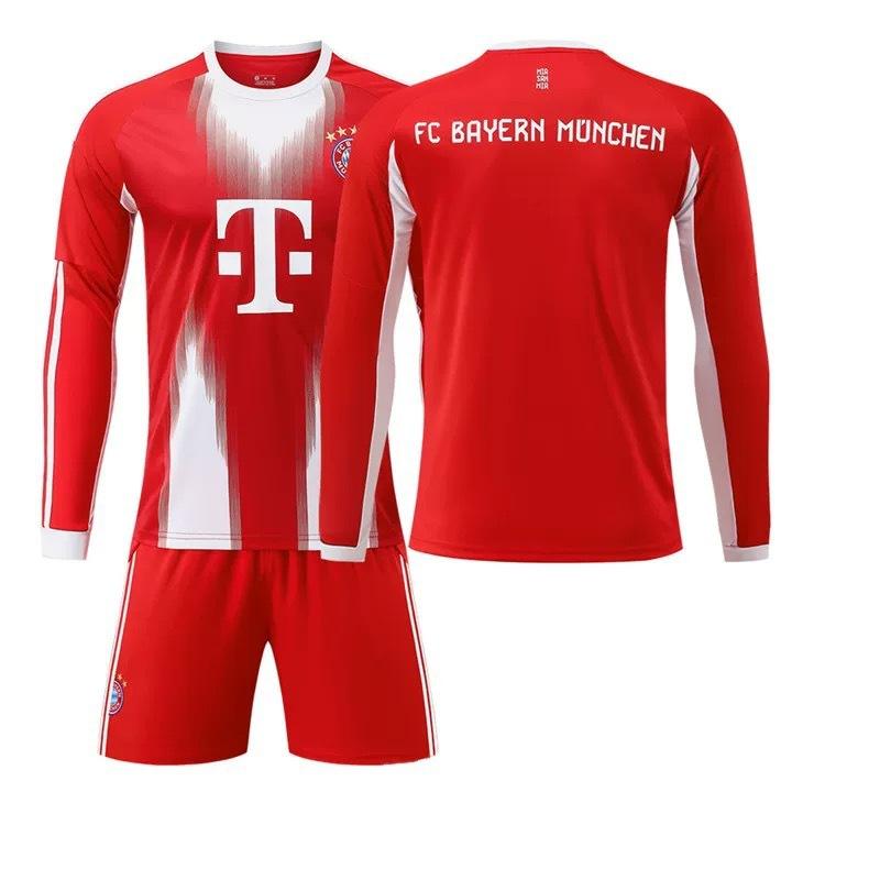 Football training jersey 2526 Bayern Munich autumn and winter long-sleeved football jersey 10 Musiara 17 Olise 14 Dias ball #22