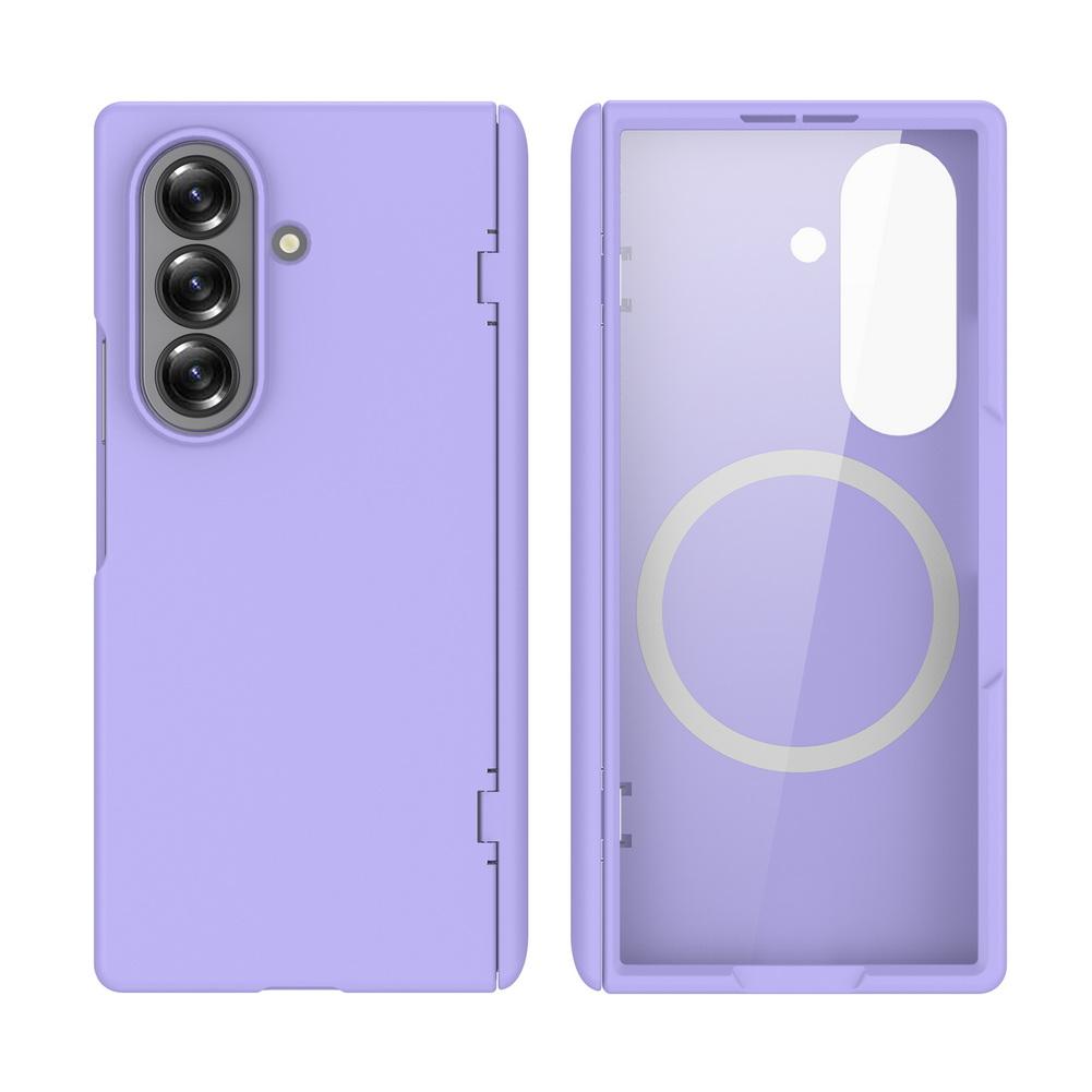 Skin-friendly Feel Automatic Spring Hinge Built-in Magnetic Glass Protective Film Case For Samsung Galaxy Z Fold 7 Protect Cover