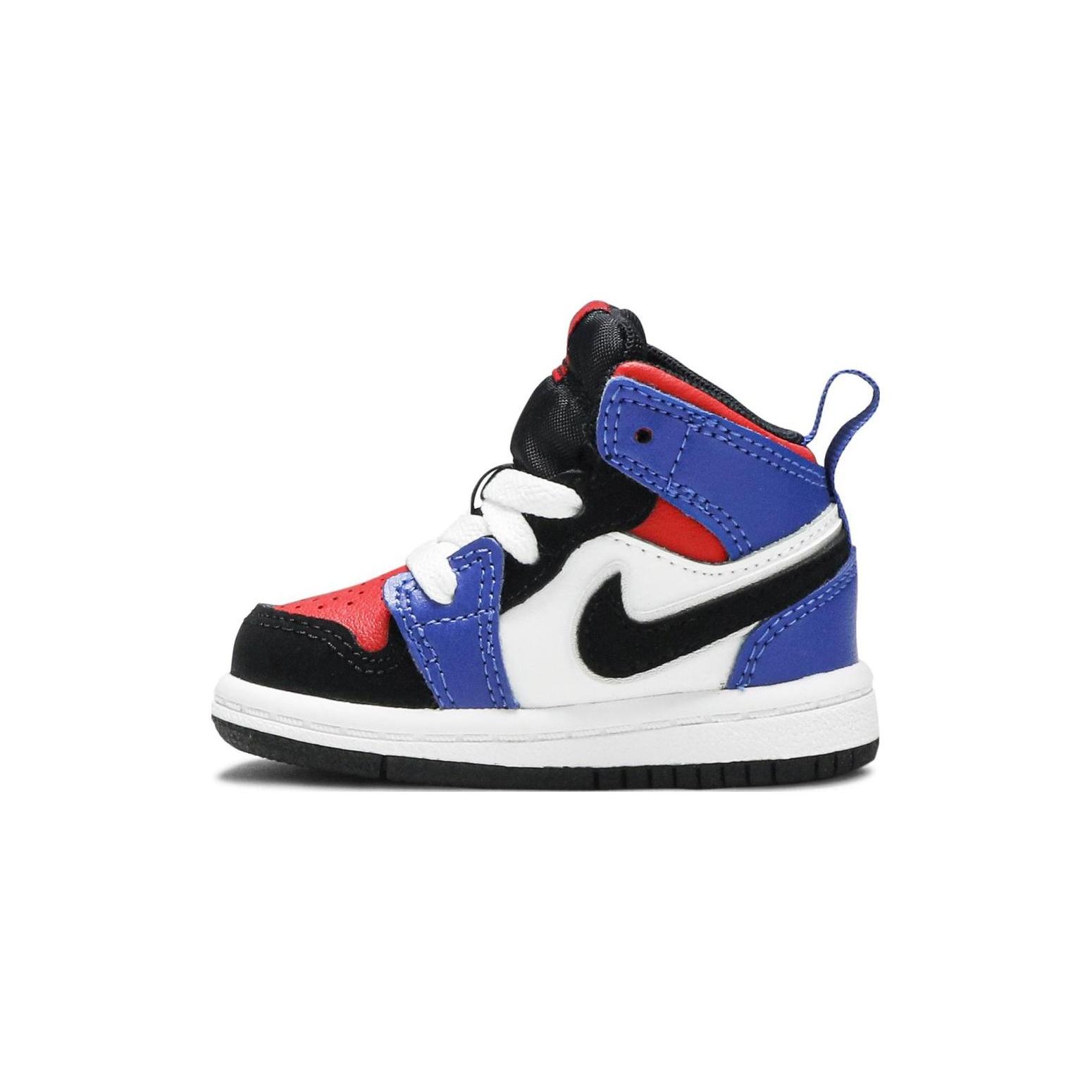 (TD) Air Jordan 1 Mid  Top 3  Baby 640735-124 EU 22