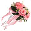 2 Stück Seide Künstlicher Hochzeitsstrauß Schleife Fleckenband Künstliche Hochzeitsblume Größe S