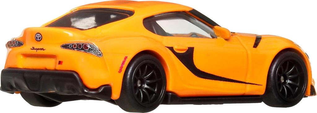 Hot Wheels Fast Furious 2021 Toyota GR Supra Vehicle Ages 3 and Up & Toy, Orange, JBM00,
