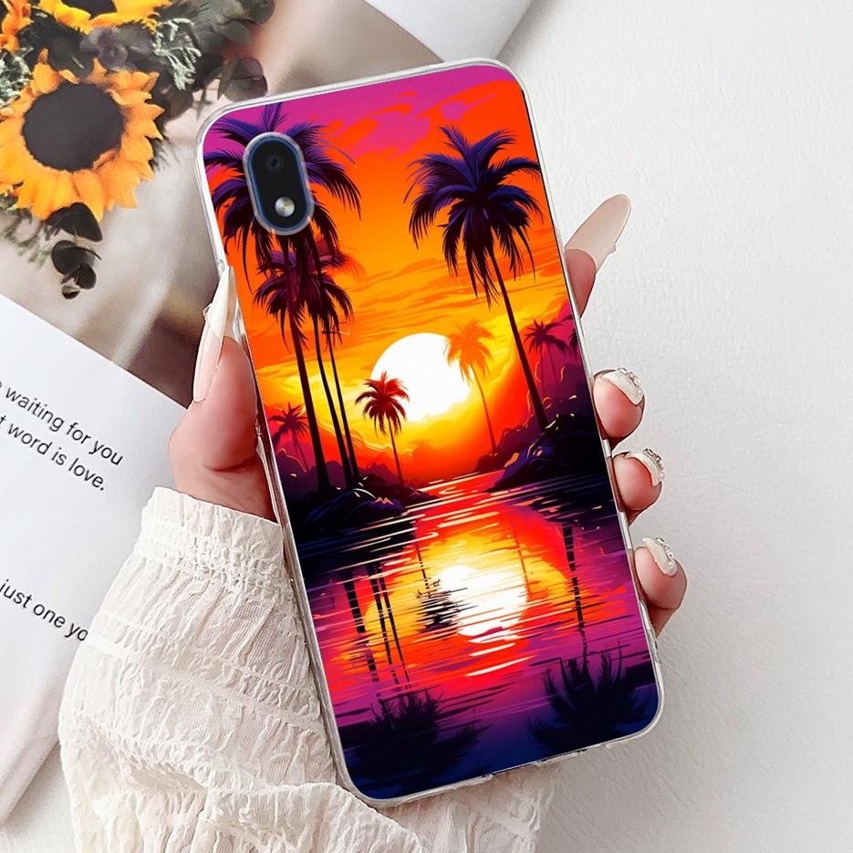 For Samsung Galaxy A01 Core Case SM-A013F Stylish Painted Cover Soft Slim Phone Case For Samsung A01 M 01 Galaxy M01 Core Fundas