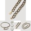 Ladies Double Chain Metal Waist Belt With Gold Finish For Summer And Winter Outfits