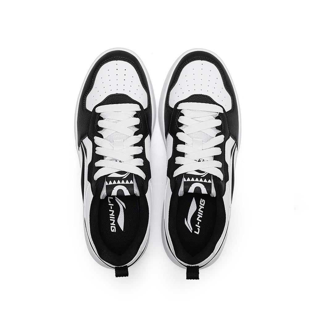 Li Ning Chuyun Comfortable Fashion Versatile Wrap Durable Breathable Low-Top Skate Shoes Men sneaker Black White AGCV189-1