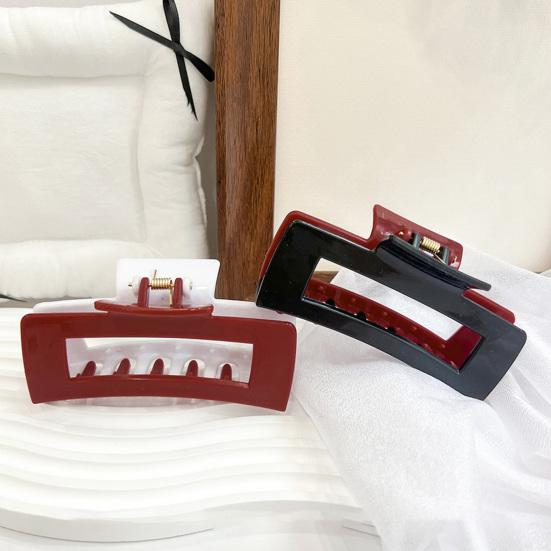 Hair Claw Soft Silicone Anti-slip Teeth Back Head Hair Clip