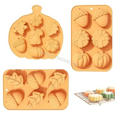 Silikonform Antihaft Leicht zu lösen Kuchenform Hitzebeständig Backformen für Dessert Backzubehör 6XDE