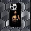 New Singer R-Rihannas Phone Case For iPhone 17,16e,16,ProMax,15,14,Plus,13,12,Mini,11,Pro Matte Colored Silver Luxury Cover