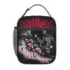 Hellsing Metal Black Manga Insulated Lunch Bags Thermal Bag Meal Container Portable Tote Lunch Box Men Women School Picnic