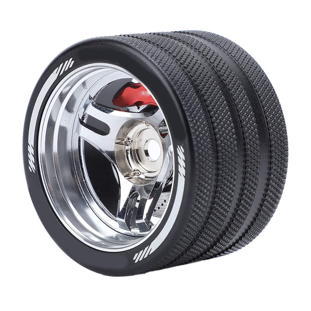 RC Transmitter Steering Hand Wheel Replacement Accessory Aluminum Alloy RC Steering Wheel Grip for for FUTABA