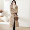 Autumn and Winter Loose Fat Mother Warm Cotton-padded Jacket Vest Down Cotton-padded Jacket Mid-length Jacket Women
