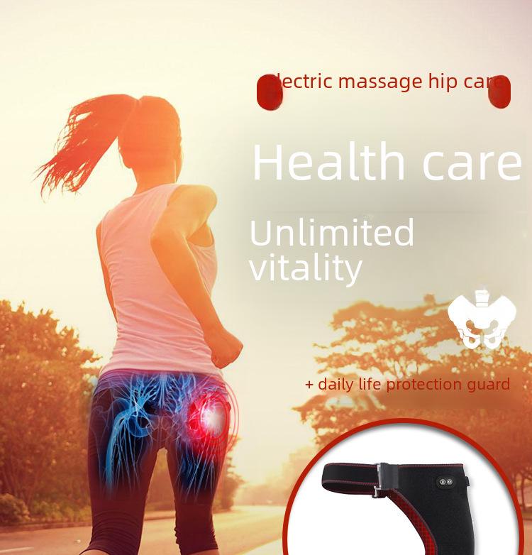 Electric Hip Rehabilitation Belt with Moxibustion and Heating Massage for Postoperative Therapy
