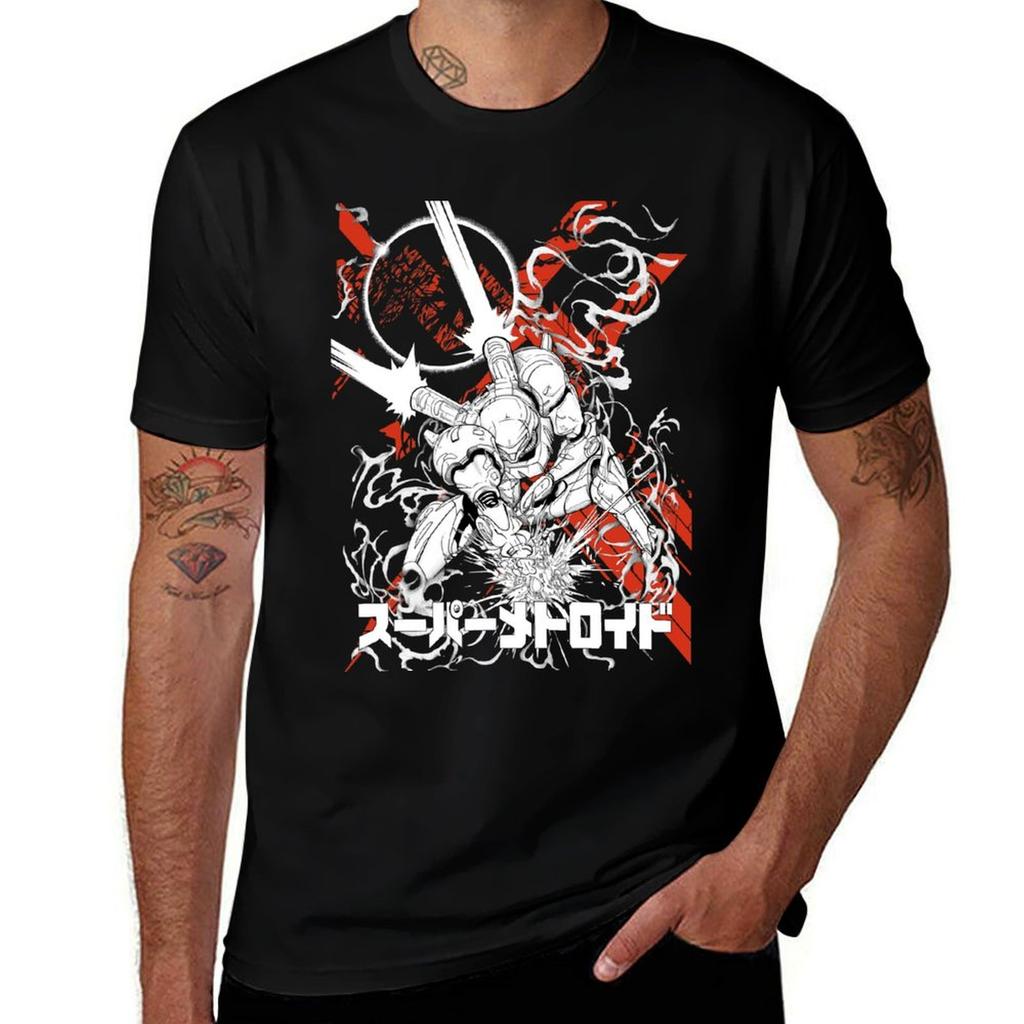 Metroid T-shirt G Man T Shirts For Men T Shirts For Man Cotton T Shirt Man Cotton T-shirt