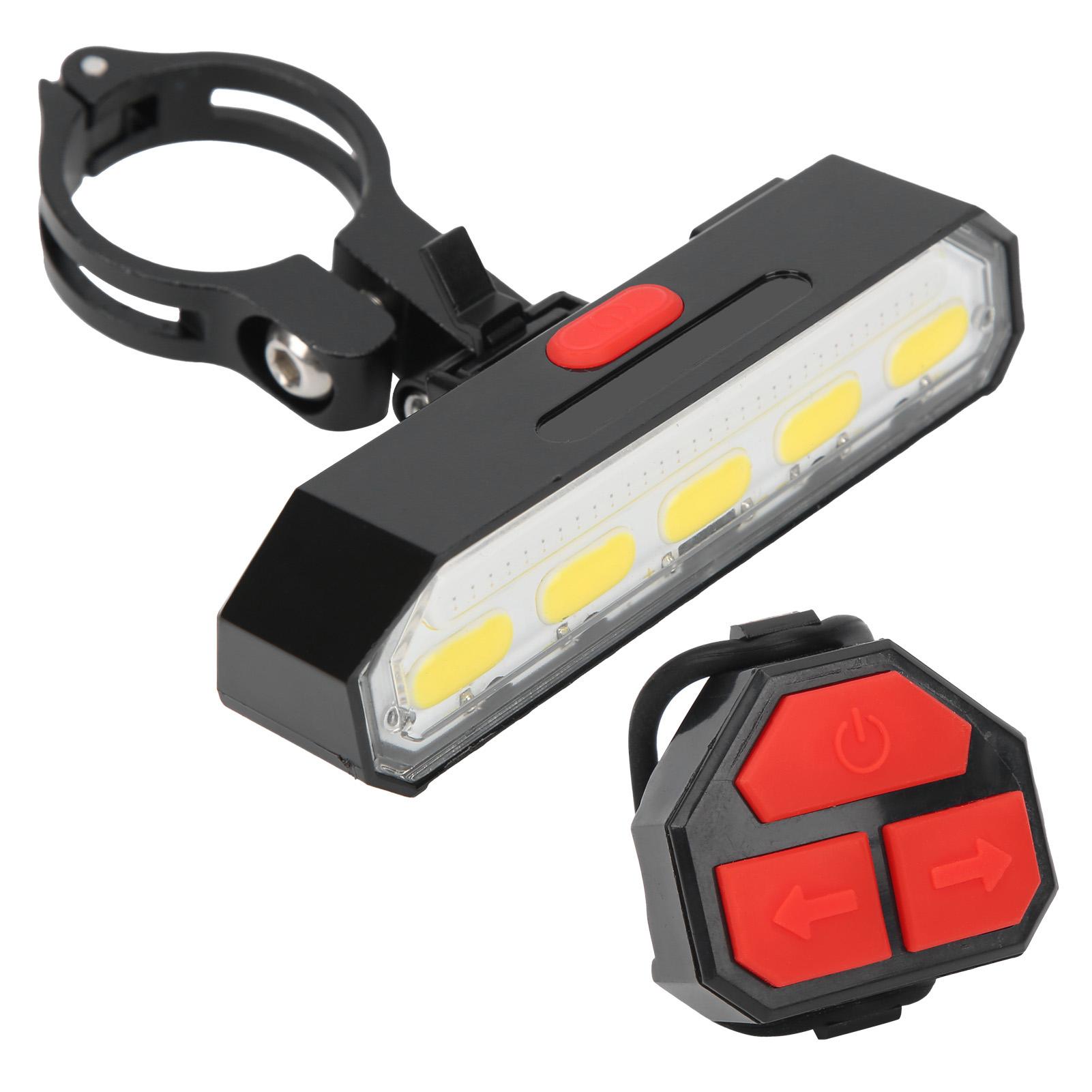 Bicycle Light Waterproof Taillight Wireless Control Rechargeable Warning Night Riding Light