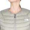 The North Face Thunder Round Neck Down Clay Size M Women's Jacket, Gray,