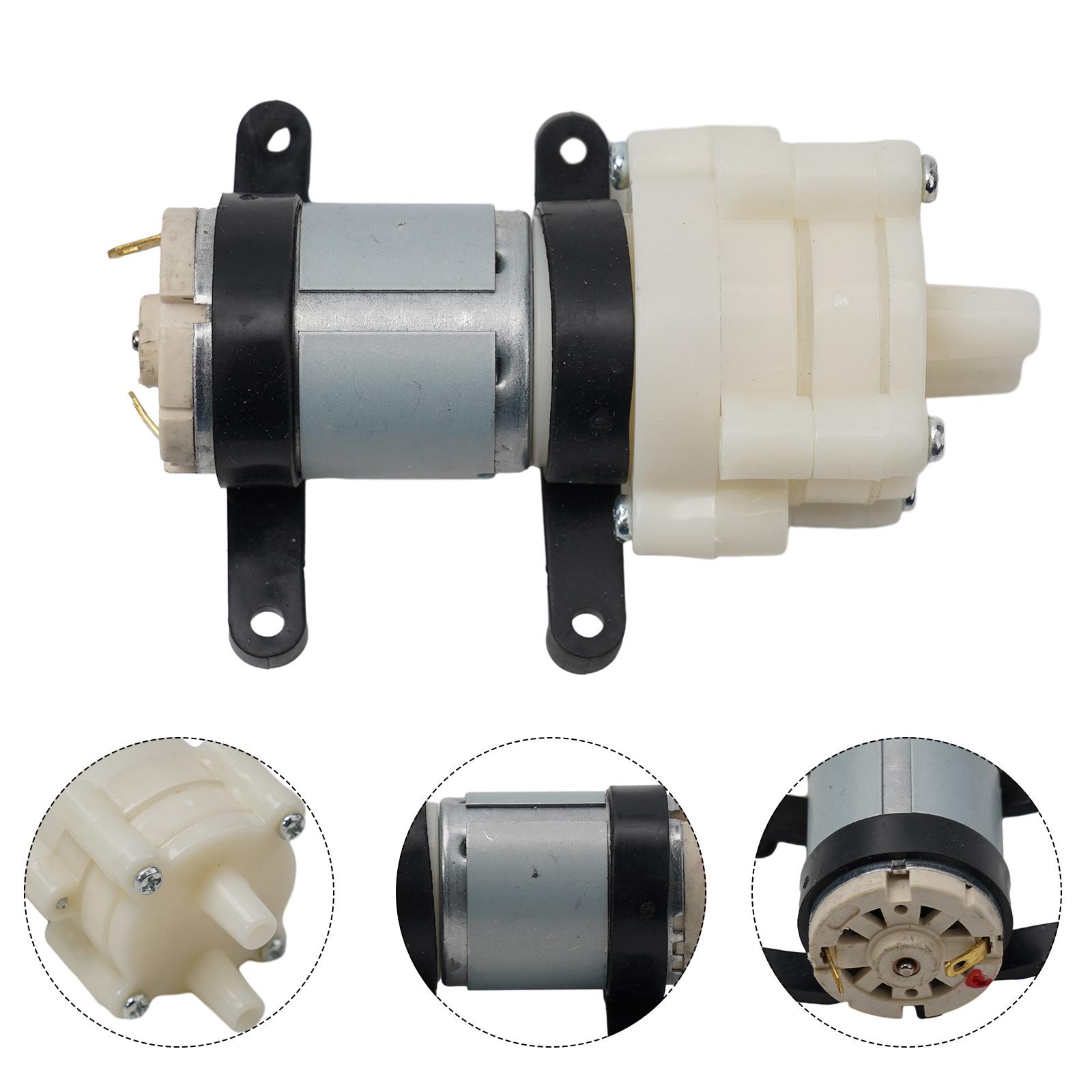 

Low Noise Diaphragm Pump Plumbing Accessories 1.5-2L/Min 90mm*40mm*35mm Air Pump Accessories DC Diaphragm Pump
