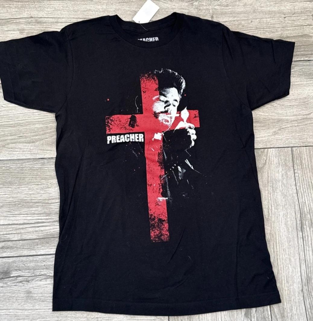 2016 Preacher Jesse Custer Officially Licensed Graphic T-Shirt Size Medium XL