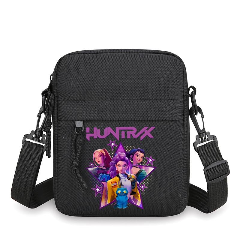 Animation Cartoon Shoulder Bag, Lightweight And Versatile Mobile Phone Bag, Simple Travel Messenger Bag