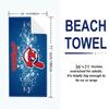 Cleveland Indians Print Beach Towel, Large Soft Quick Dry Towel for Beach Camping Swimming