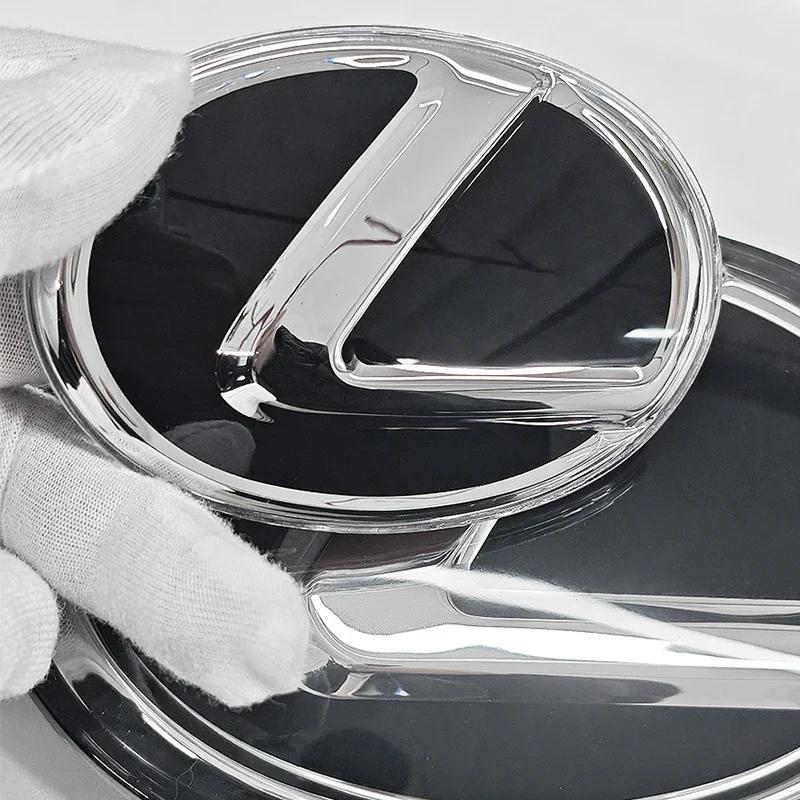 Emblema Griglia Paraurti Anteriore Auto 3D Logo Lexus IS250 CT200H GS300 NX200 GS350 IS200 IS300 ES300 GX470 RX400 Adesivo Emblema Baule