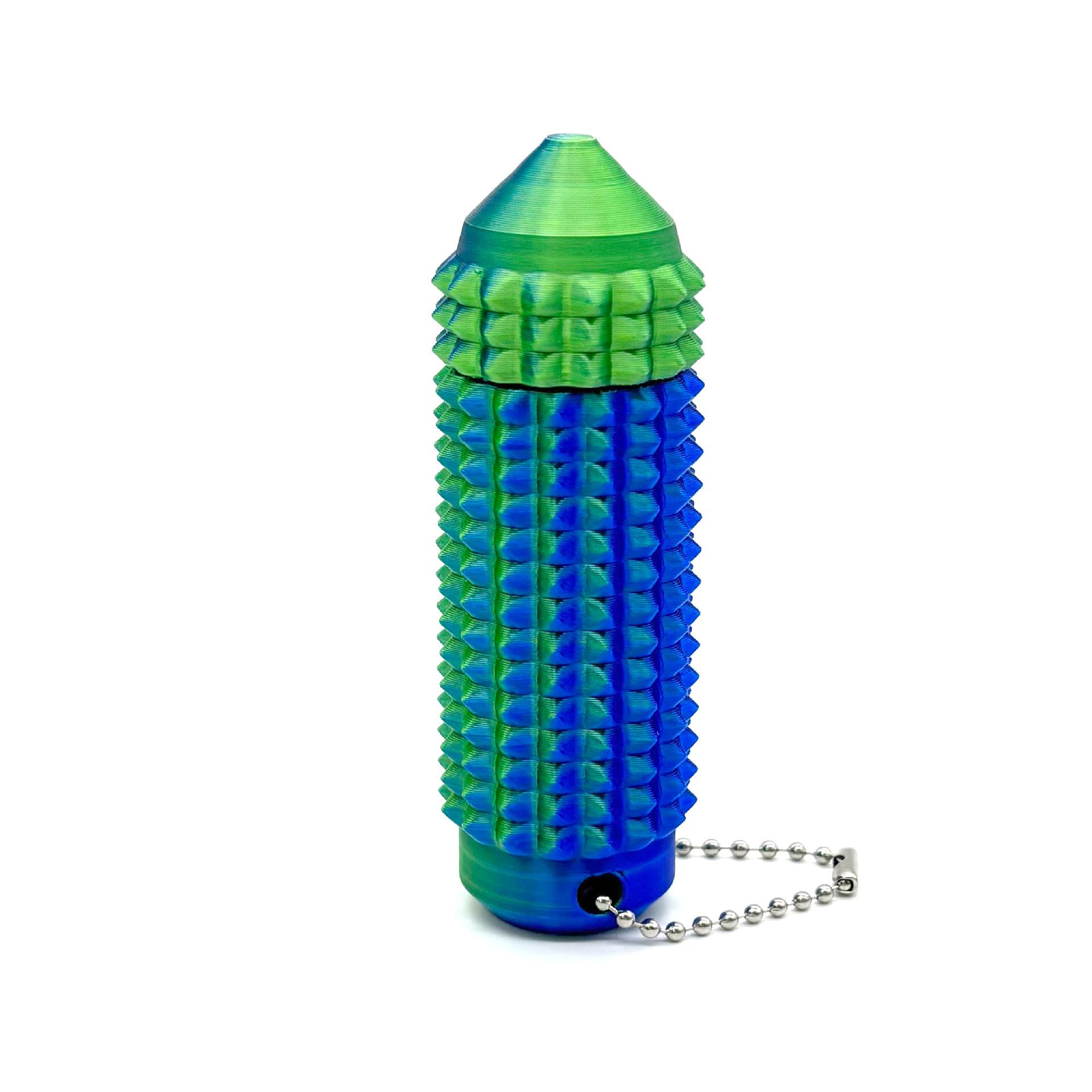 

Spiky Grip Floating Rotation Keychain - Stress Relief Fidget Tool